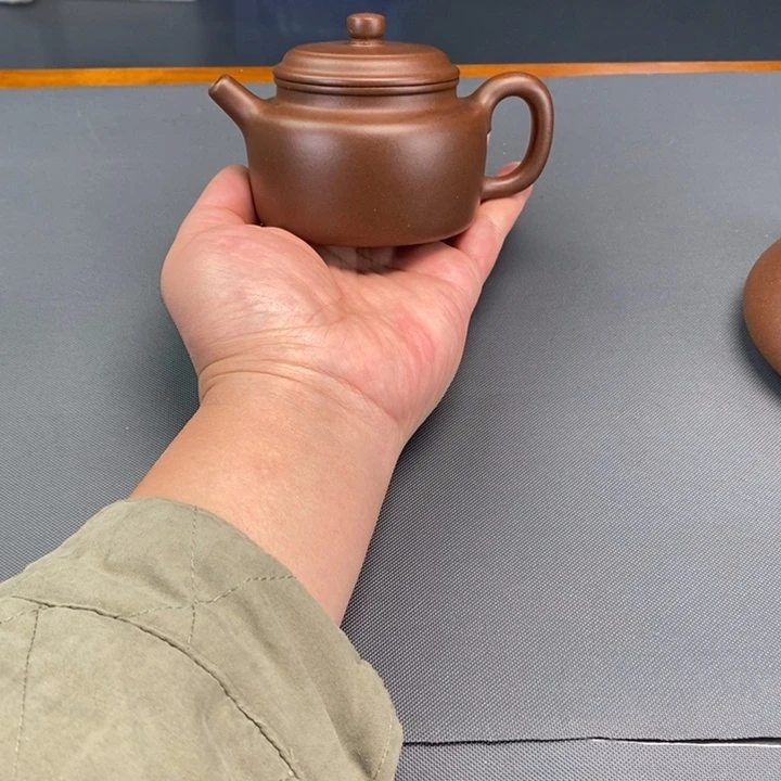 旧***茶壶紫砂全手德中