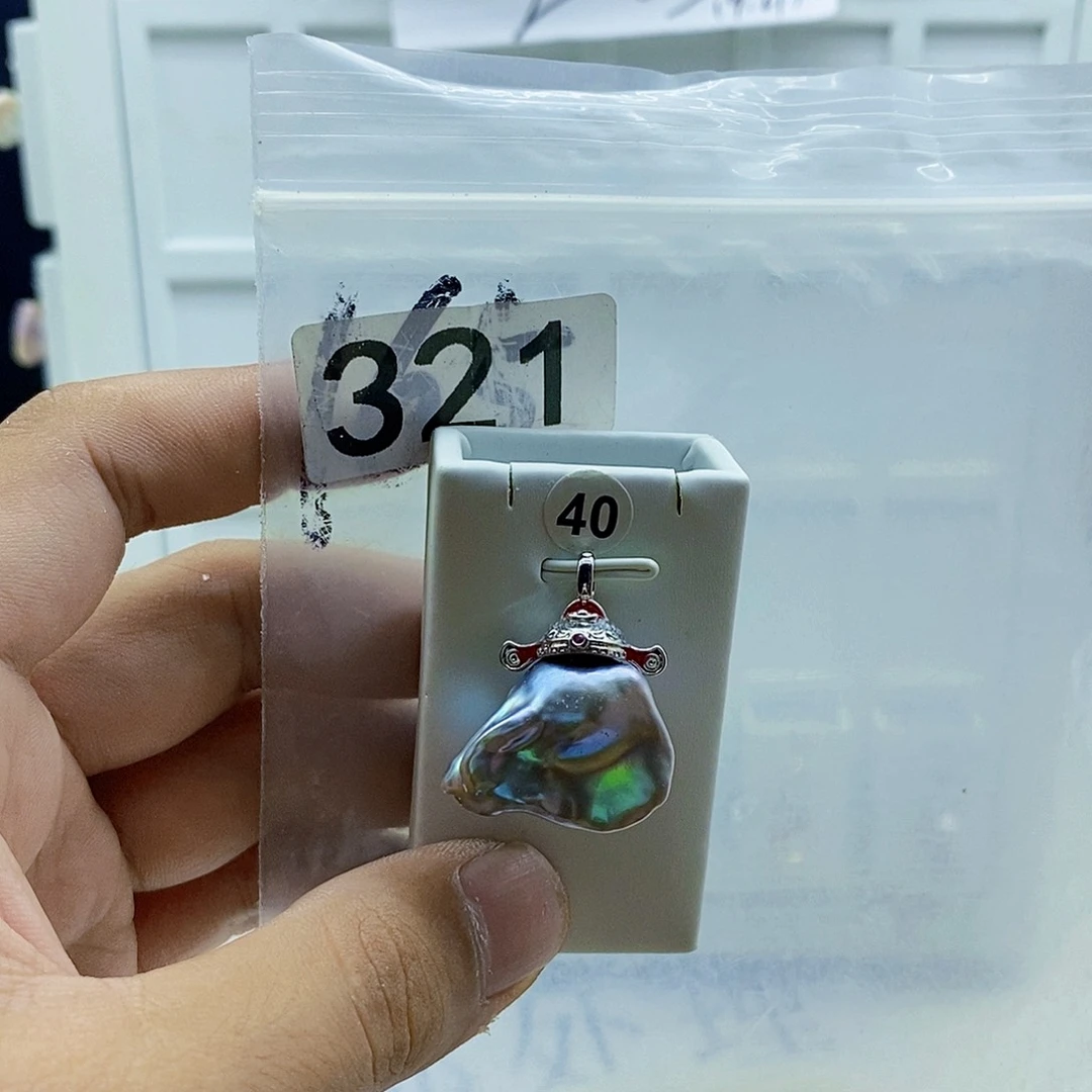 颈饰合金淡水珍珠