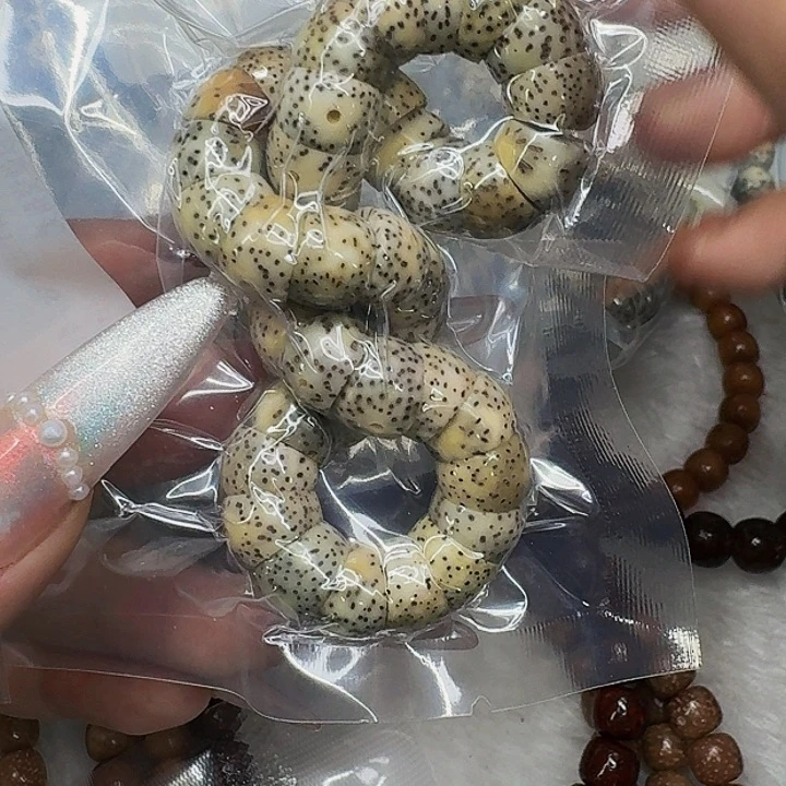 星月菩提手串363卓越火烧云星月菩提猪大肠10单圈