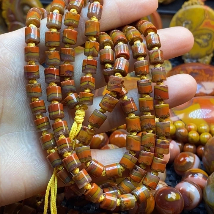 玛瑙/玉髓颈饰未镶嵌【****】