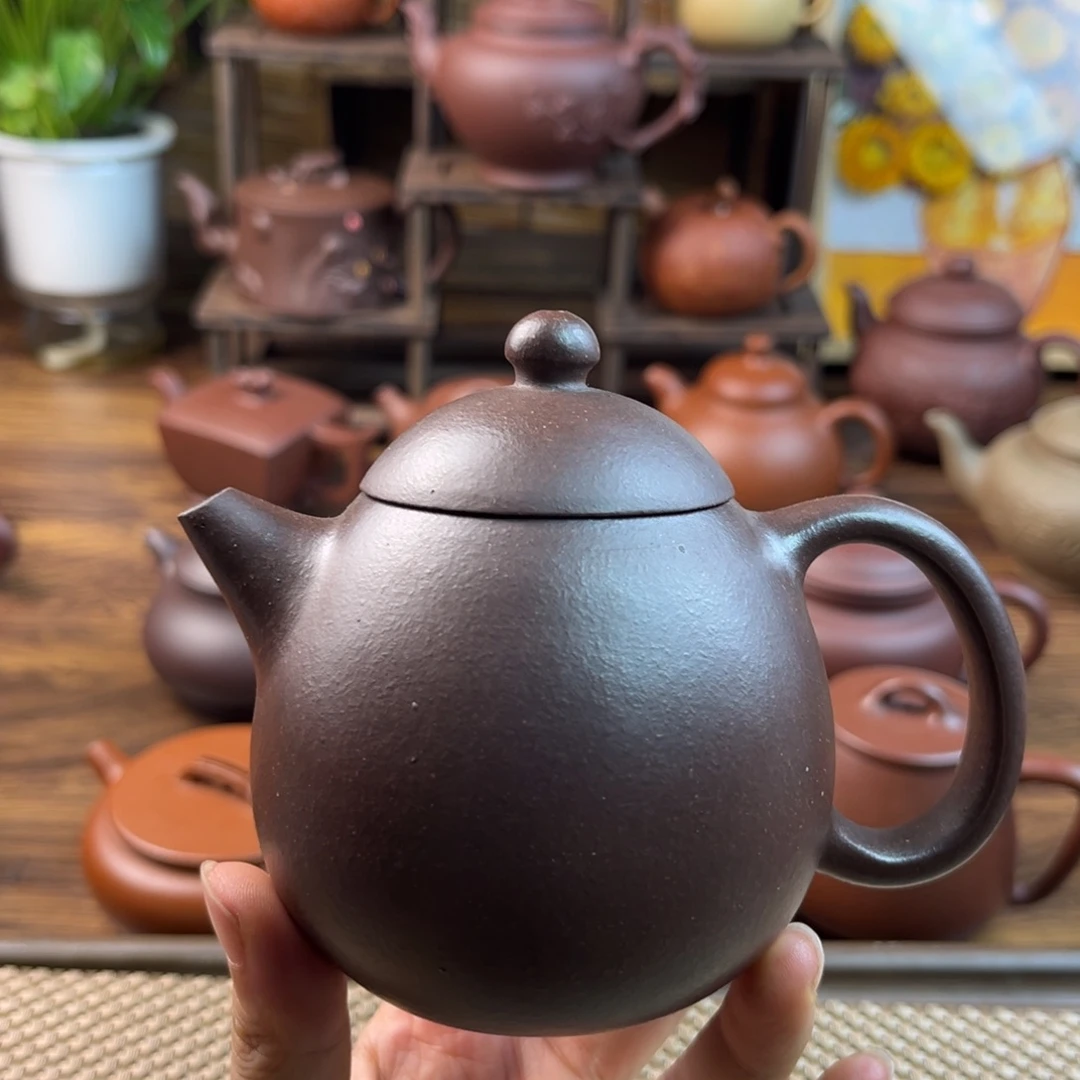 紫砂茶壶手工制作工艺精湛200c