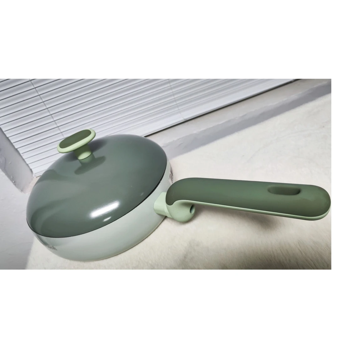 【轻奢品质】A米尔24CM带盖圆形煎锅