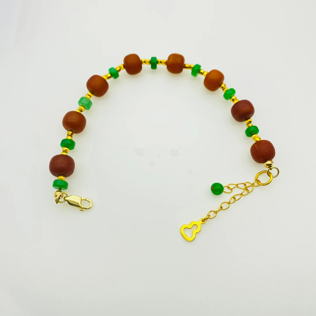 【材料包】荔枝手链女爆款2025新款轻奢小众珠宝饰品diy文玩配饰