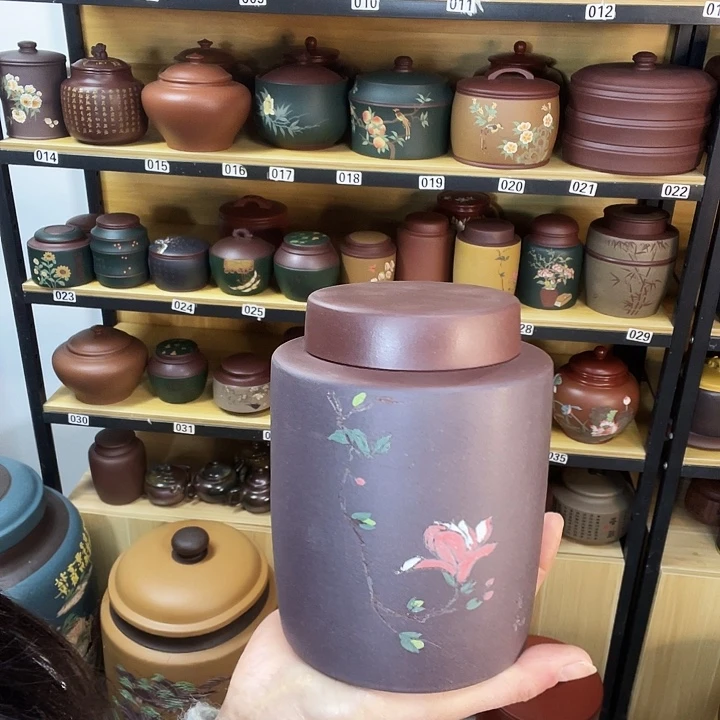 紫砂茶叶罐紫砂茶叶罐