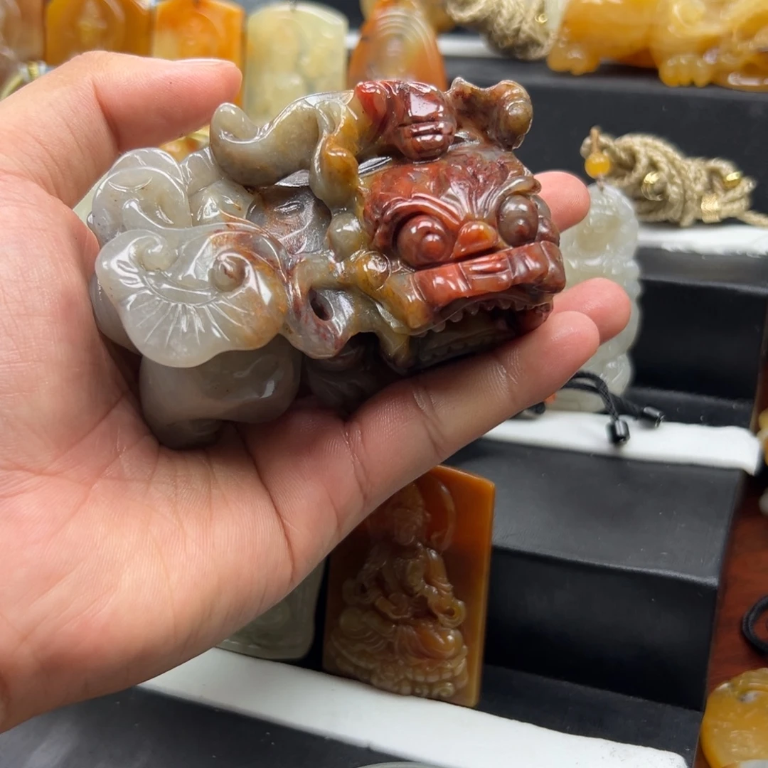 石英质玉（黄龙玉）未镶嵌多样性发货，发其一