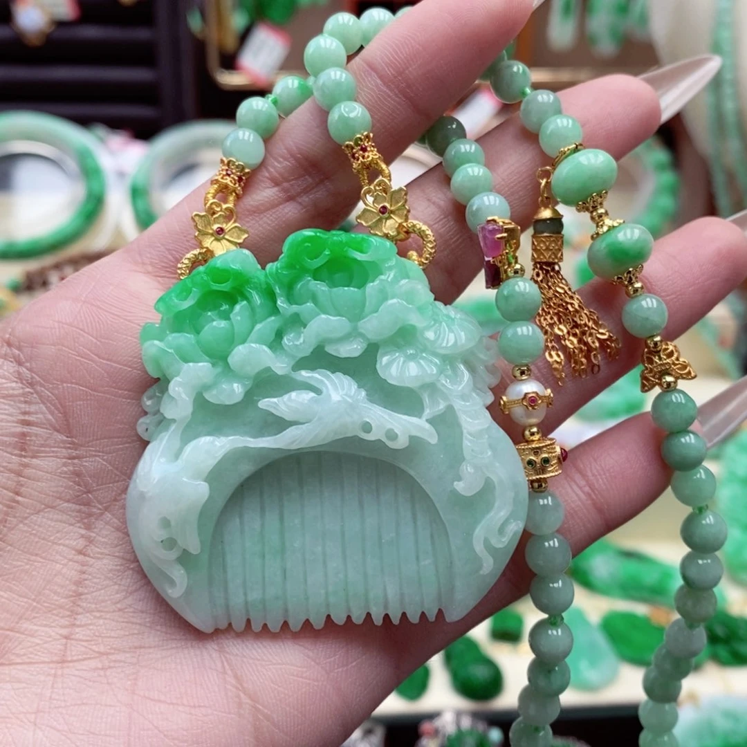 颈饰未镶嵌翡翠翡翠吊坠