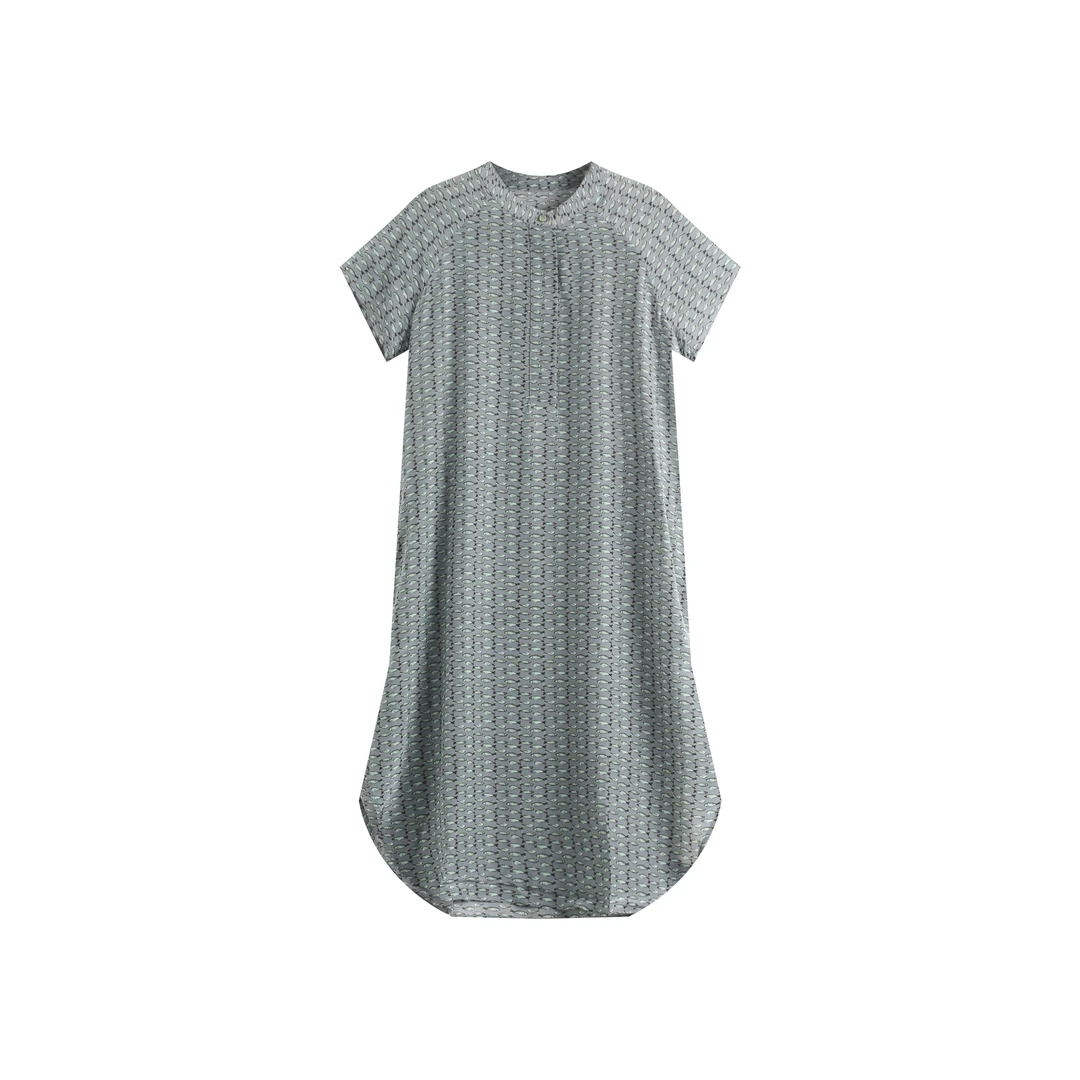 （金多乾）新款桑蚕丝连衣裙 XG-C3008