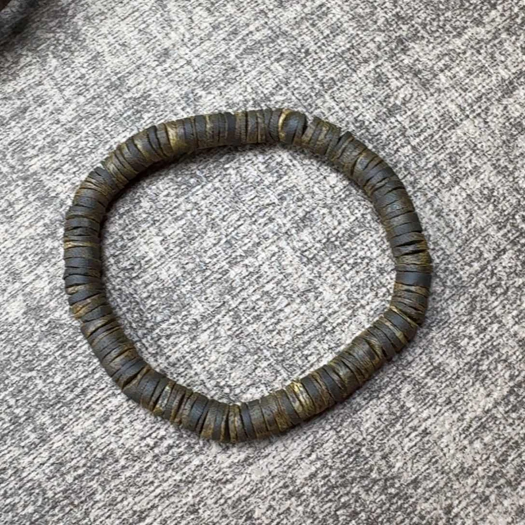 沉香碎屑沉香绿棋沉水片珠0.6/6