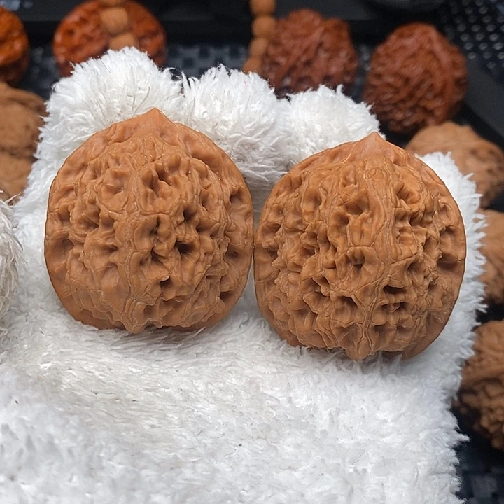 文玩核桃把件42水龙纹，克重53