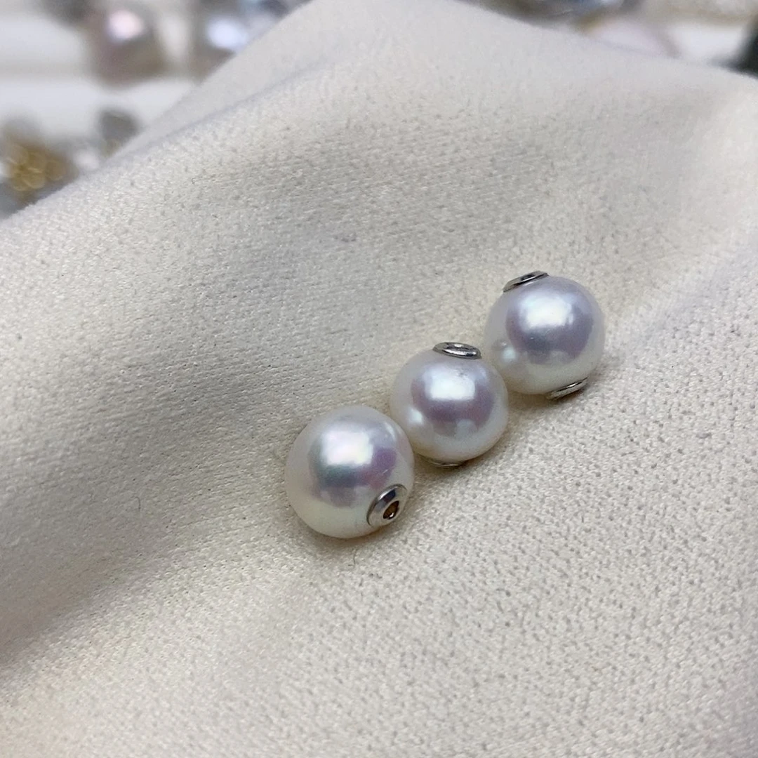 【闪购商品】淡水珍珠颈饰银S925镶嵌