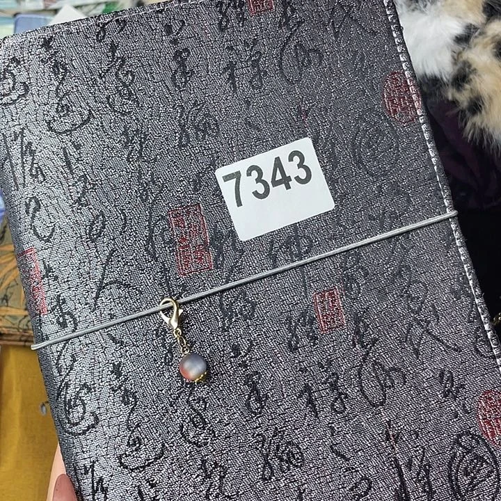 织绣A5活页不带纸7343