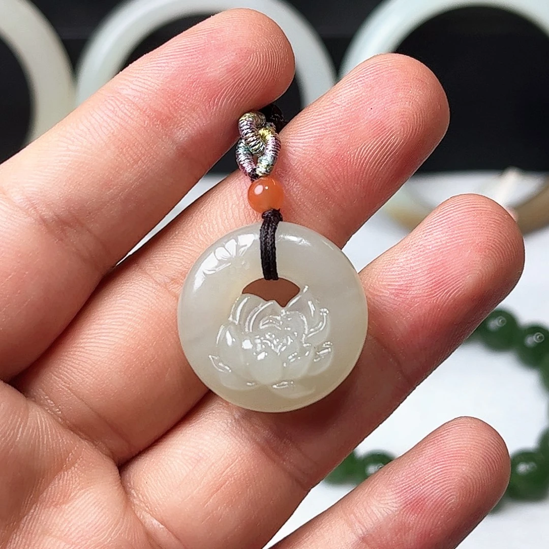 和田玉未镶嵌吊坠(不含链)31