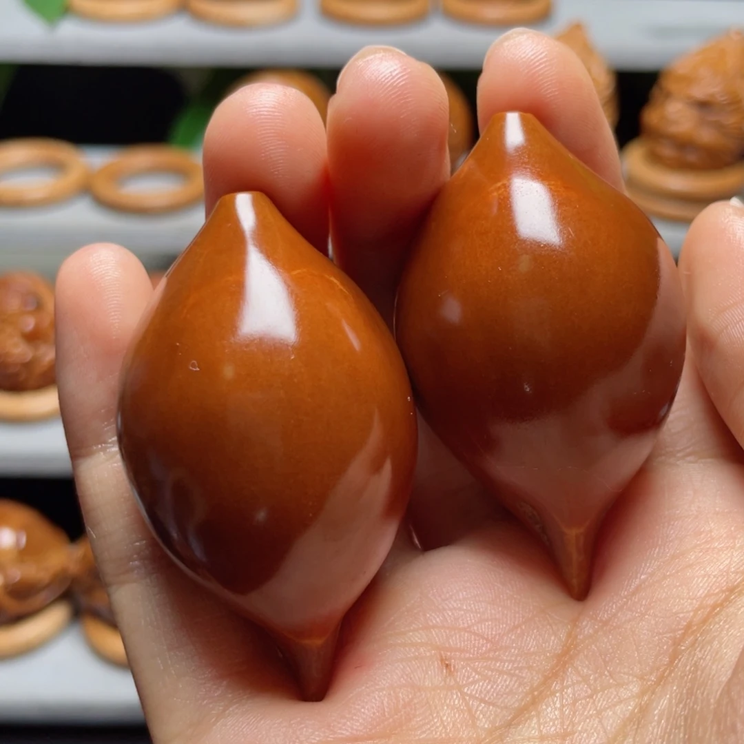 吊坠橄榄核靳*瑞长光珠手球3.2   919