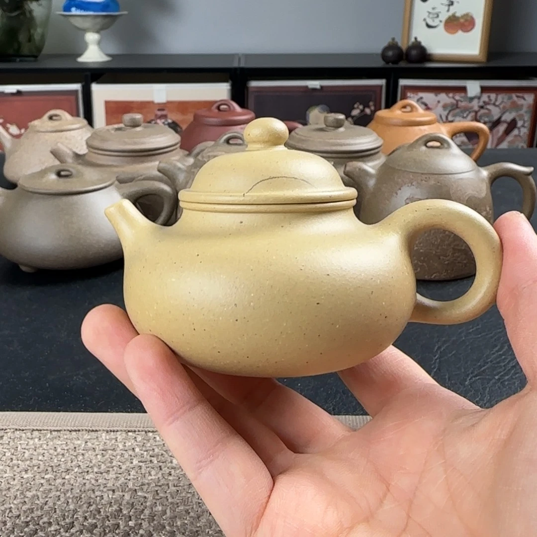 道***然紫砂茶壶微瑕容天