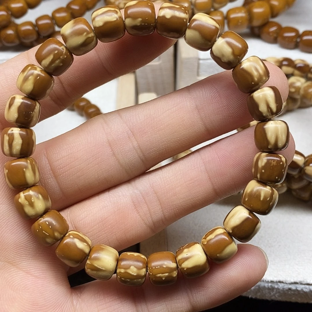 云***栖实心紫金鼠西瓜纹8.4×9.3