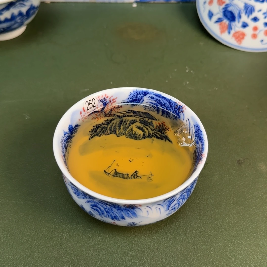 景德镇纯手绘茶具圆圆252