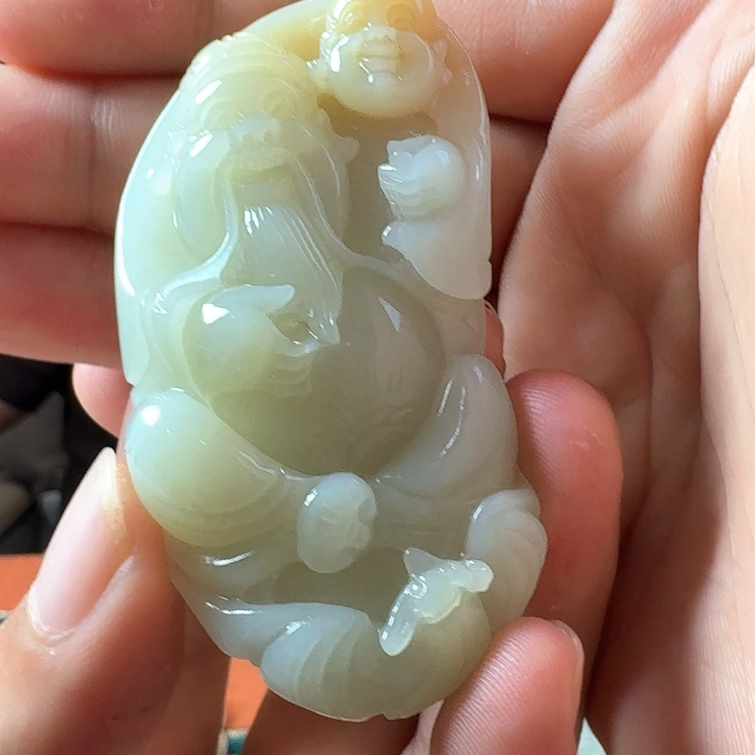 颈饰未镶嵌和田玉