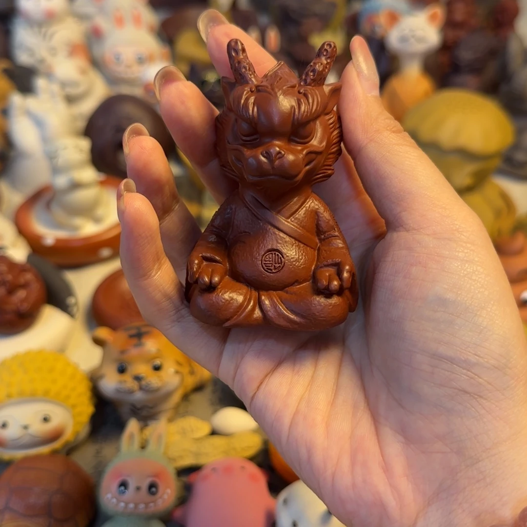强***子紫砂茶宠紫砂制作工艺流程