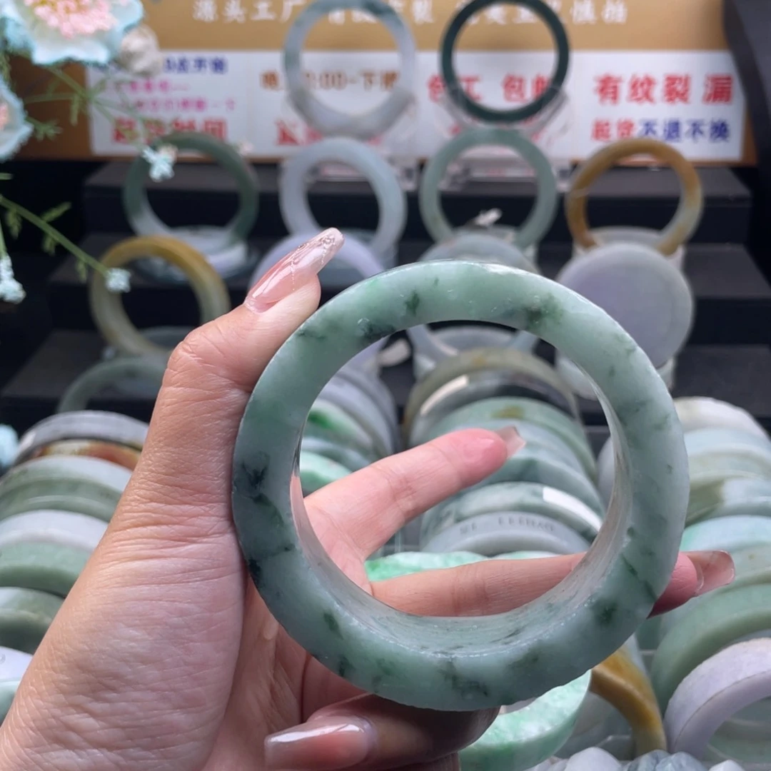 【闪购商品】未镶嵌圆定制翡翠春*