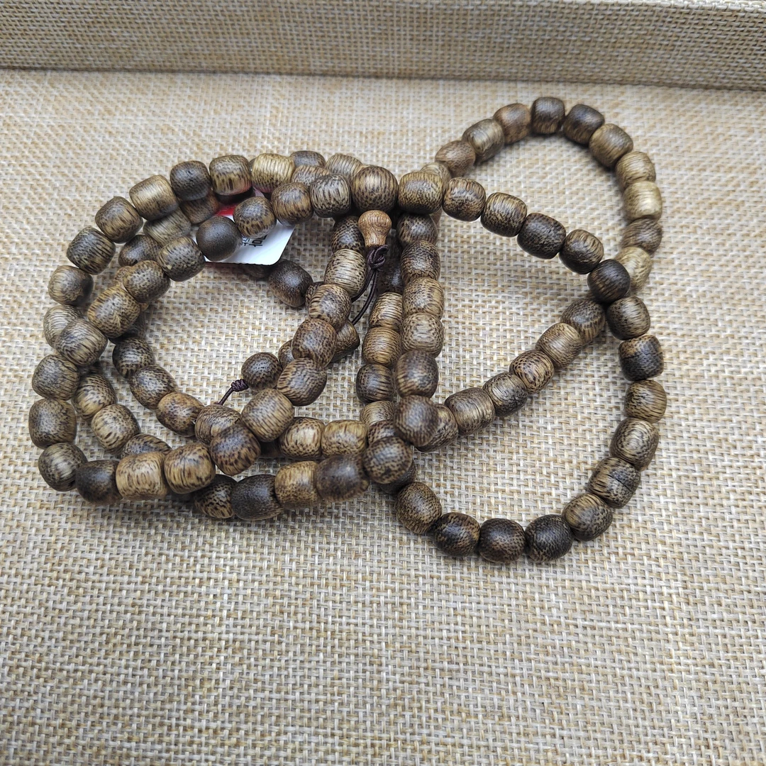 【鑫源文玩】8mm文玩沉香木串手链512