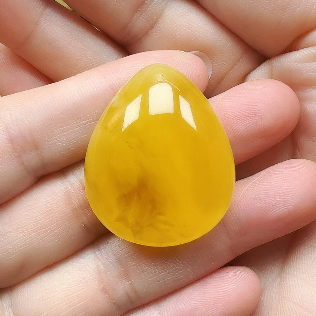 蜜蜡未镶嵌珠宝奇石蜜蜡水滴