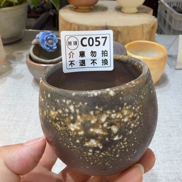 陶盘柴烧福新品多多大