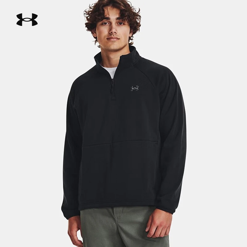 【断码清仓】安德玛立领卫衣男子storm防泼水加厚保暖运动套头衫