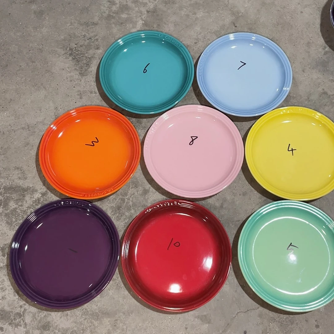 瓷片微瑕陶瓷餐具2个装