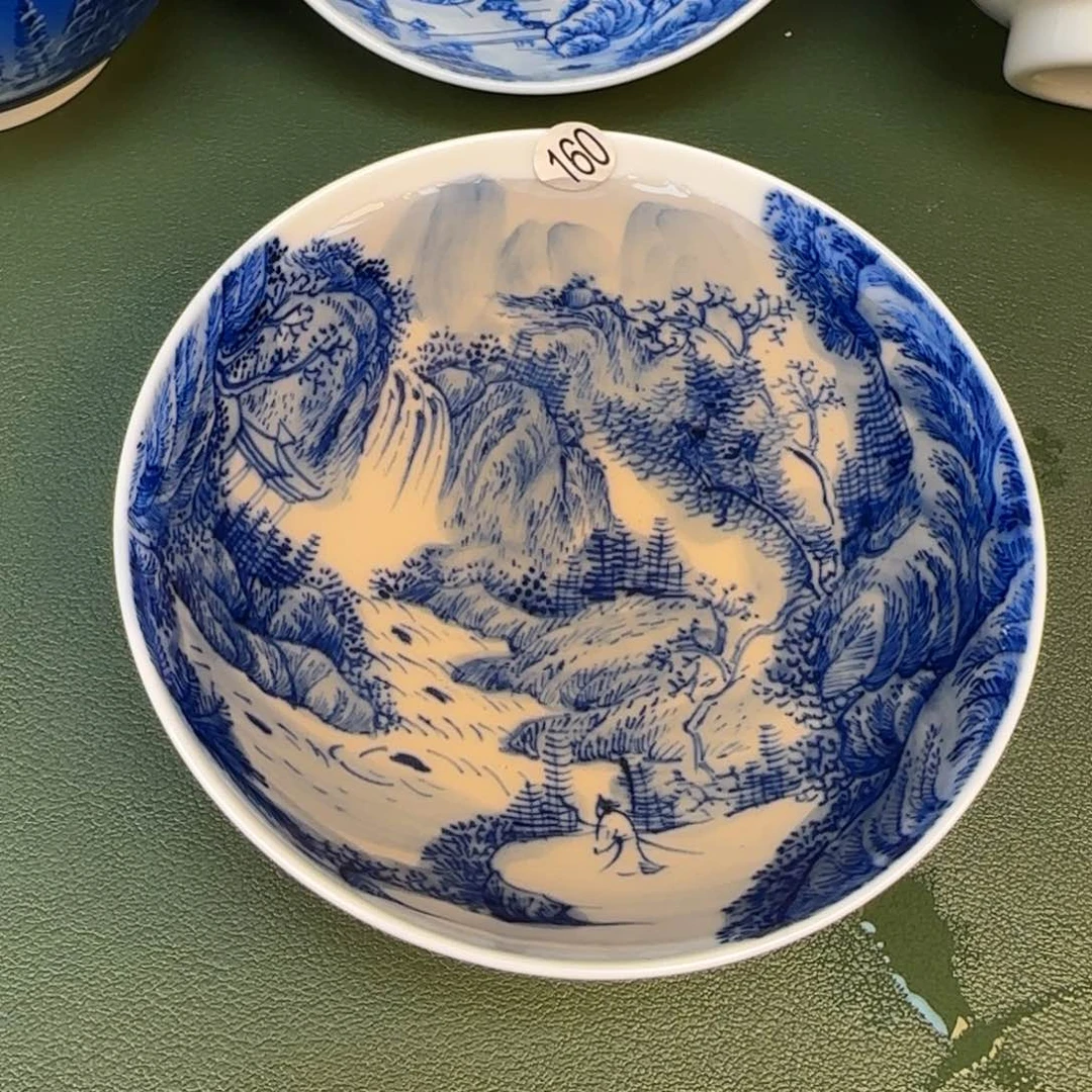 彦祖纯手工手绘茶具160