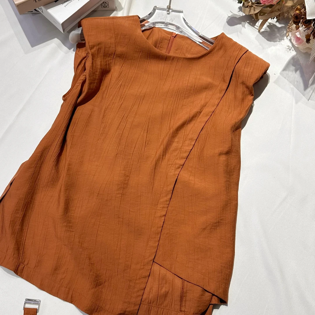 琼尚-韩系高级感小飞袖衬衫992083103