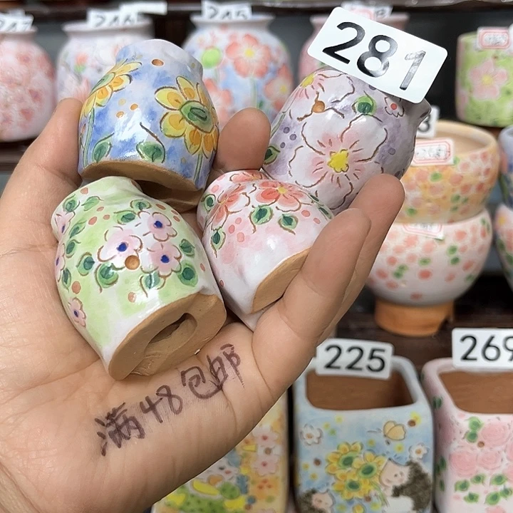 手工制作多肉花盆