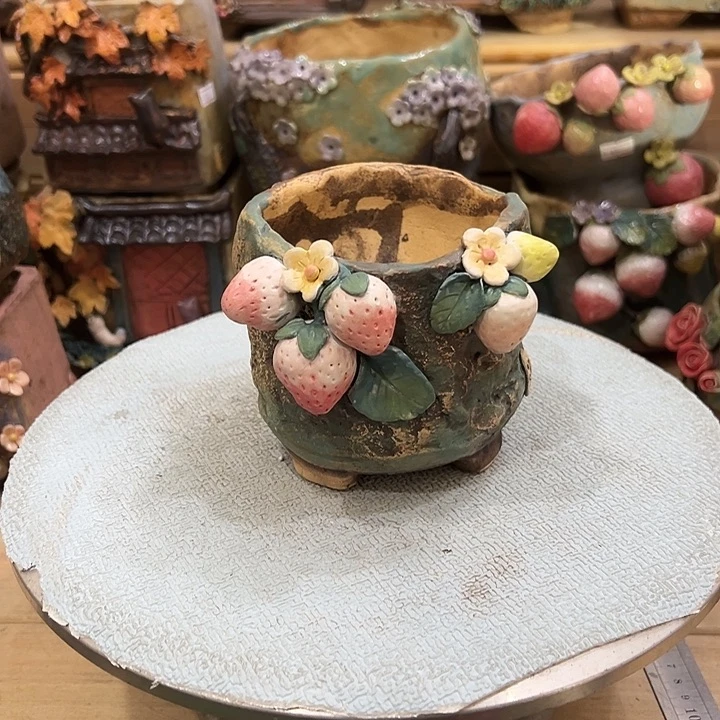 陶然多肉花盆百搭