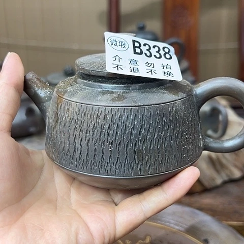 戬谷龙窑柴烧茶壶338