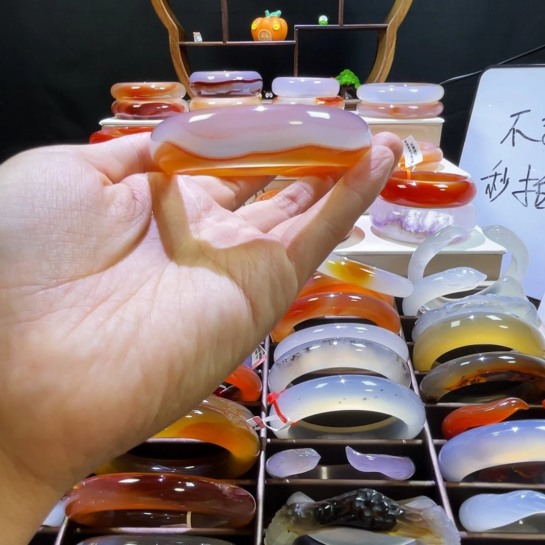 祖***)手镯玛瑙/玉髓未镶嵌