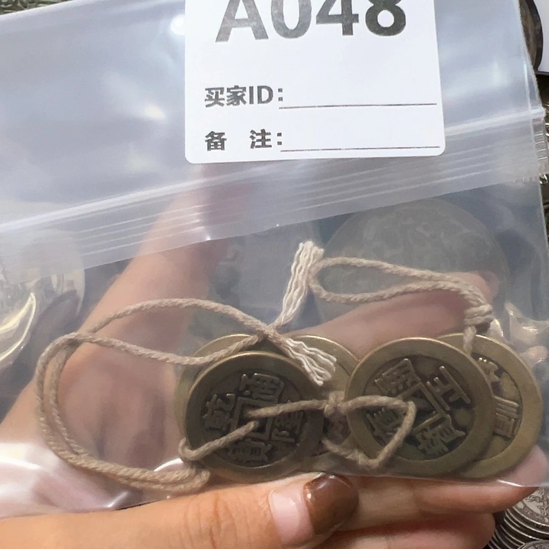 金属复古风格五帝摆件