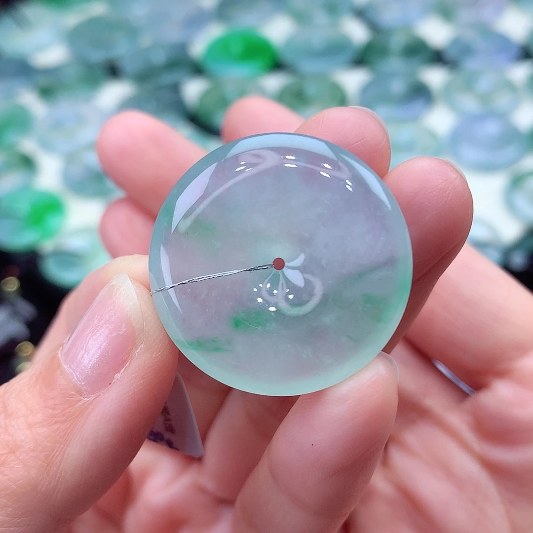 颈饰未镶嵌翡翠编号87-尺寸28/5.9