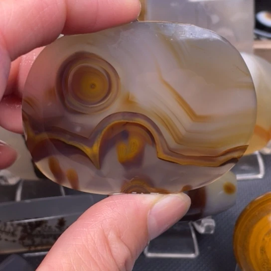 玛瑙/玉髓吊坠(不含链)未镶嵌