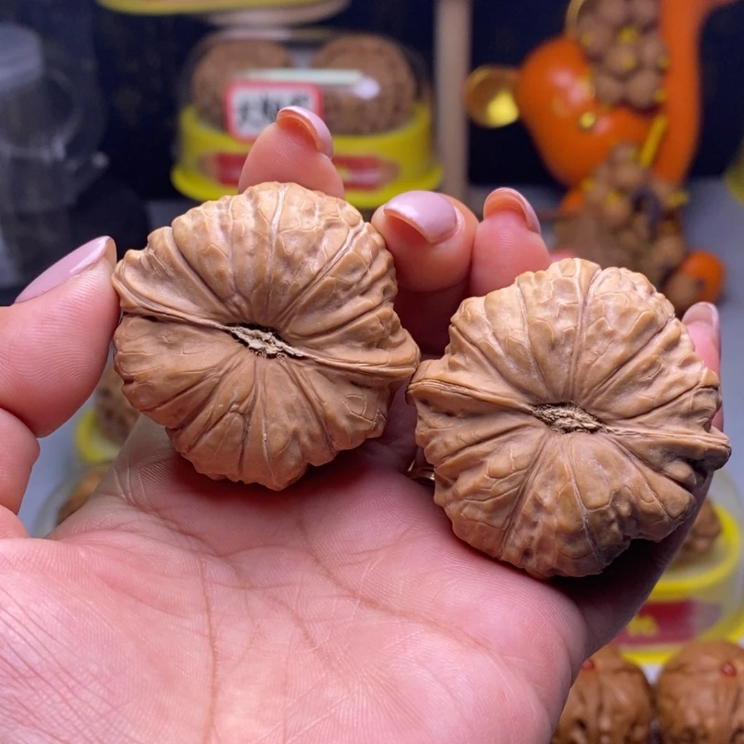 把件文玩核桃仙*南瓜墩