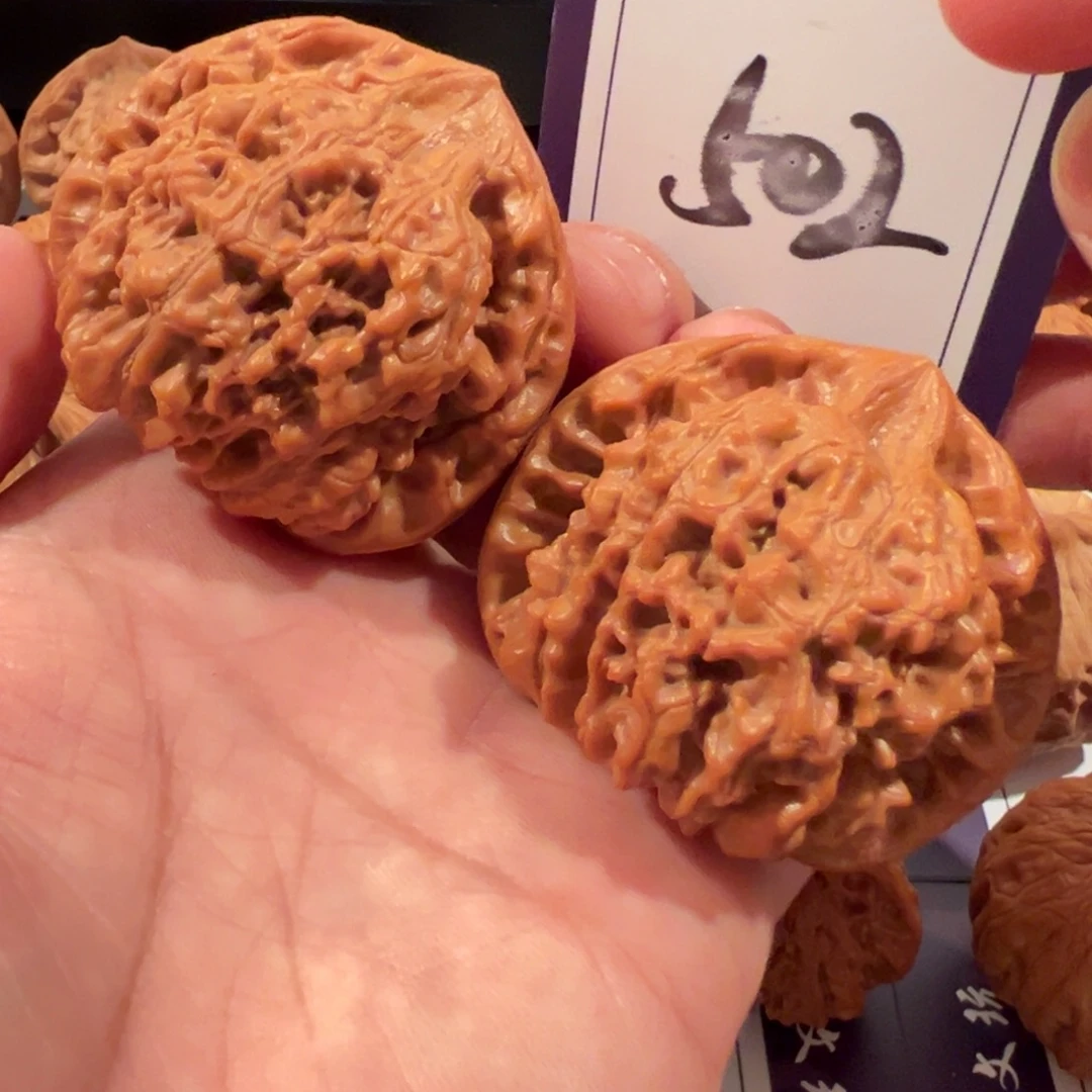 文玩核桃把件全品官帽49+尺寸502号