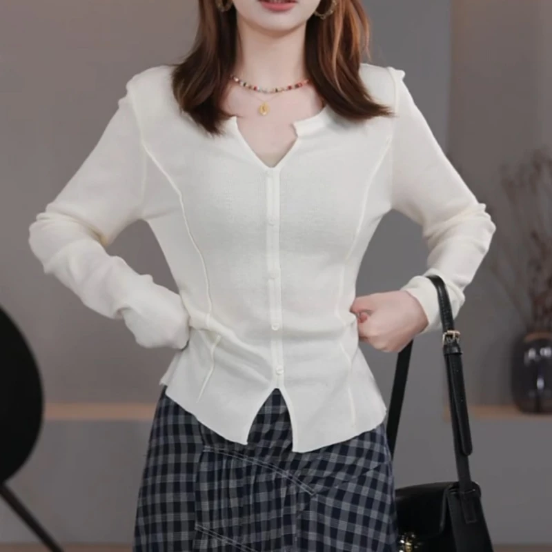 2025年早秋新款长袖针织开衫上衣LK2506243