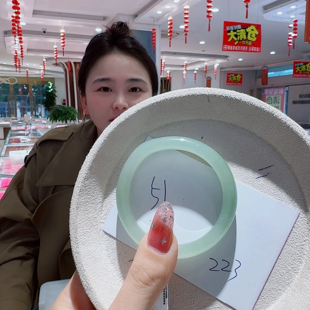 石英质玉未镶嵌手镯223