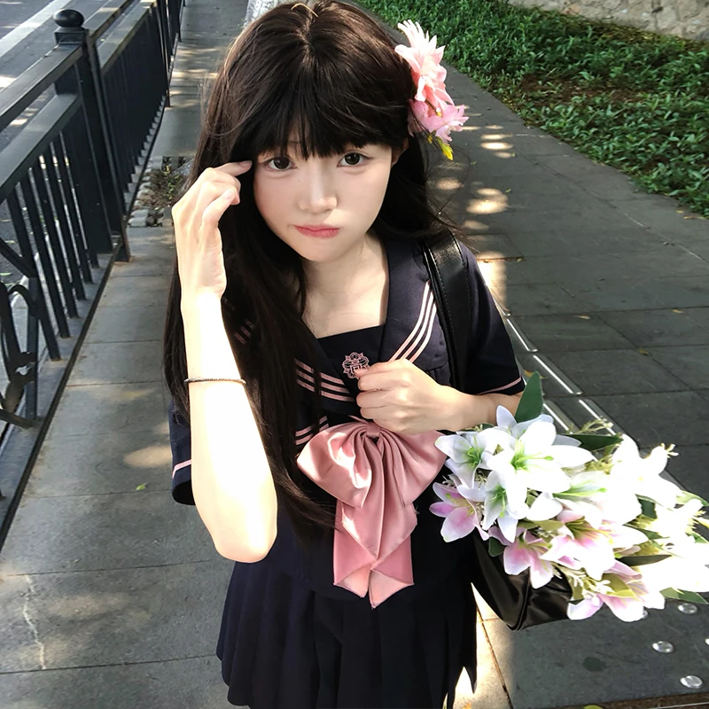 糖果物语【川御高】原创JK水手服短袖套装校供甜美日系学院风夏季