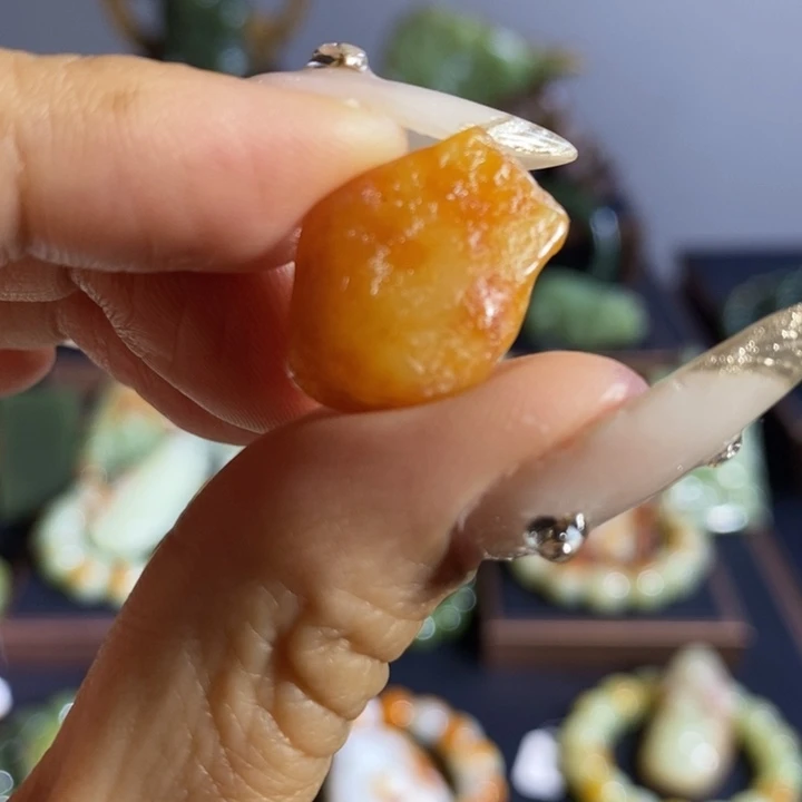 和田玉未镶嵌吊坠(不含链)