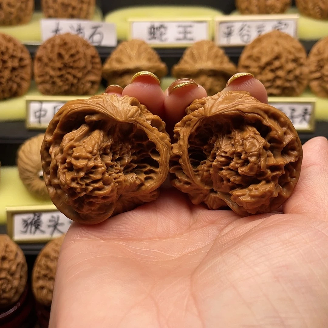 【闪购商品】吊坠文玩核桃太极蛇41