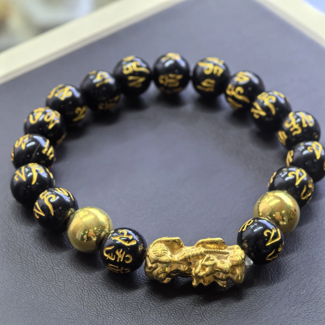 貔貅手串招财纳福黑貔貅手链B18