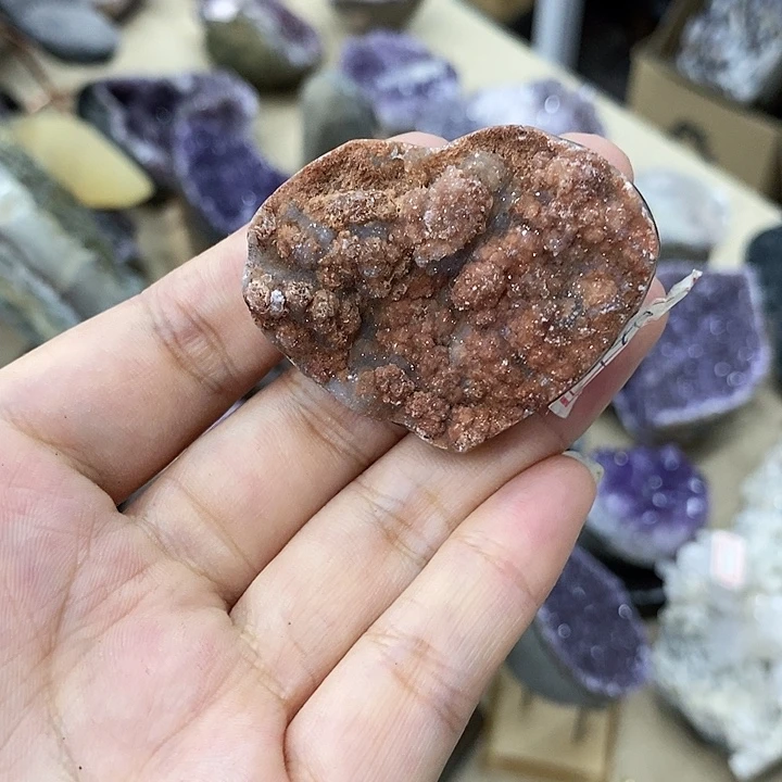 紫晶珠宝半成品未镶嵌