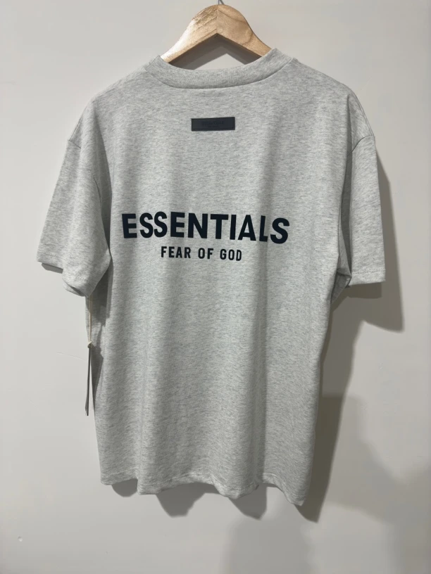 （顺丰包邮）22ssFOG 第八季前后植绒休闲宽松圆领短袖(男女同款）