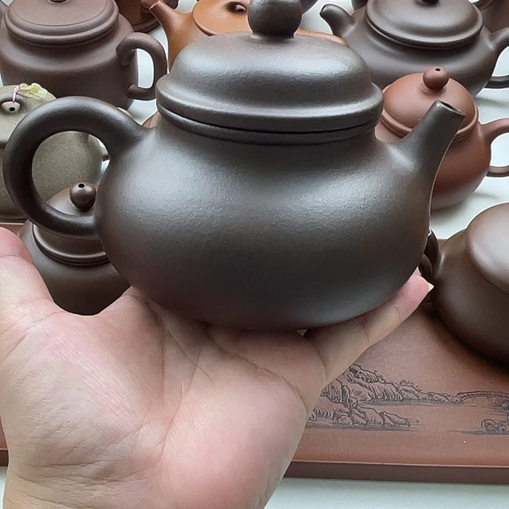 茶壶紫砂宜兴紫砂半手工280cc