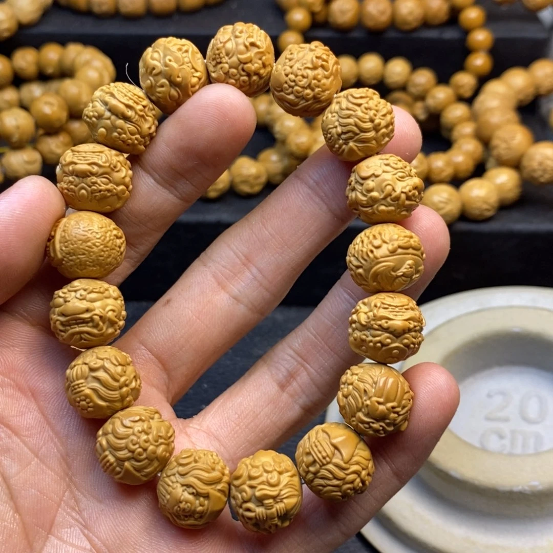 吊坠猴头核桃唐狮