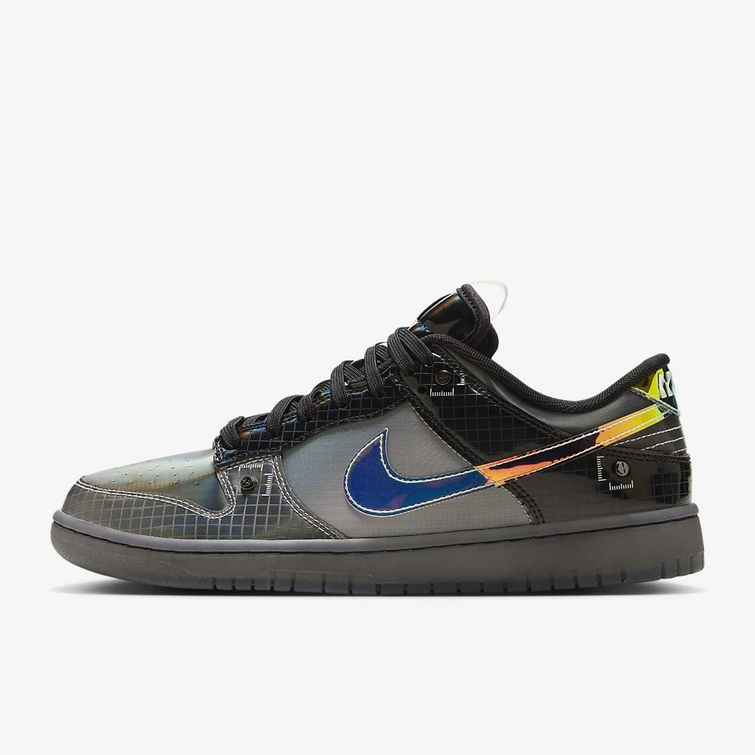Nike/耐克 Dunk Low 防滑耐磨 低帮板鞋 男女同款 灰黄FV3617-001